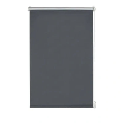 Image de GARDINIA Store Enrouleur Occultant Thermique à Coller ou Clipser, Grande Réflexion de la Lumière, Économie d&#039;Énergie, Opaque, Kit Montage Inclus, EASYFIX, Ardoise, 60 x 150 cm (LxH)