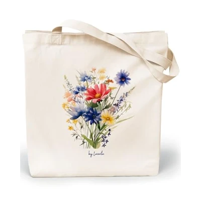 Image de Loxato Tote Bag Sac Tissu Fourre Tout Femme En Toile Coton 100% Jute Extra Large 8cm Grand 35 x 42 8 cm