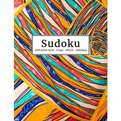 Image de SUDOKU: 1000 Grilles Niveau: facile moyen difficile diabolique Jeu Classique Avec Solutions Cahier De Vacances Livre Sudoku Adulte