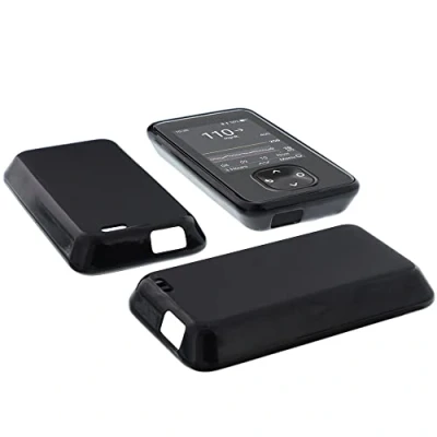 Image de foto kontor Étui Compatible avec Dexcom G7 Sac Protection TPU en Caoutchouc Noir