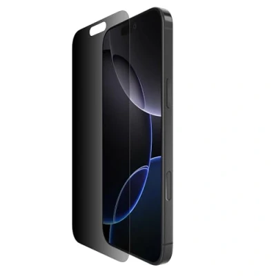 Image de Protection d&#039;écran BELKIN InvisiGlass Privacy iPhone 16 Pro Max Antirayure 0,29 mm Easy Align