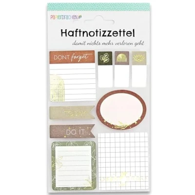 Image de Papierdrachen Bullet Journal Sticky notes Uni 9 blocs de autocollantes adhésives To do Aperçu hebdomadaire Beaucoup utiles pour votre carnet Lot 4