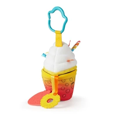 Image de Melissa &amp; Doug Bubble Tea Jouet multisensoriel pour nourrisson, Hochet, Jouets suspendus,Cadeau de naissance garçon ou fille, dentition bébés, 0+, d&#039;Éveil