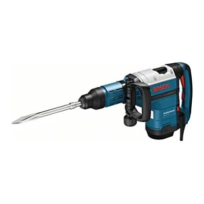 Image de Bosch Professional marteau piqueur GSH 7 VC (avec poignée supplémentaire, burin pointu, tube de graisse, dans un coffret)