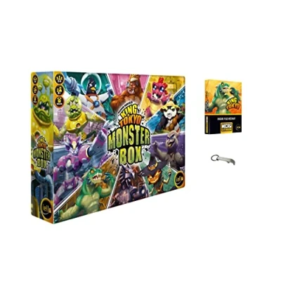 Image de Lot King of Tokyo Monster Box + Micro Extension Encore Plus Méchant 1 Décapsuleur Blumie (Monster Extension)