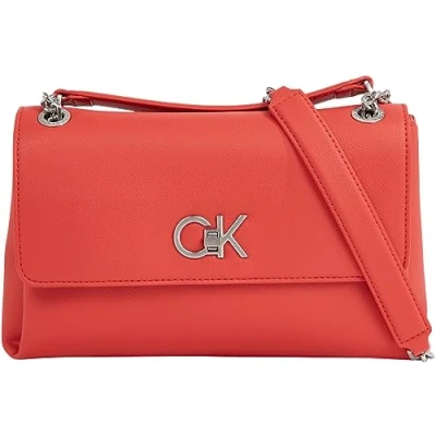Image de Calvin Klein Relock Crossboody Sac à main, Femme, Taille: One Size, Aurora red