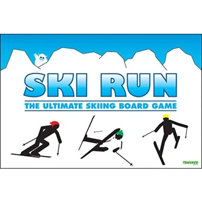 Image de SKI RUN The Ultimate Skiing Family Board Game by Wild Card Games Wildcard