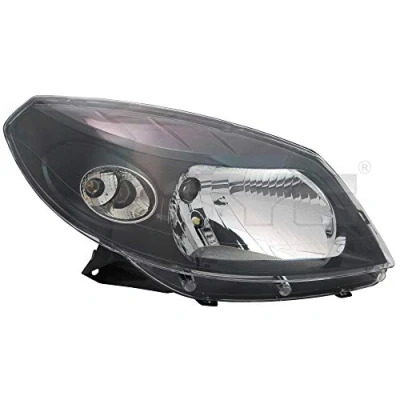 Image de TYC 20 11793 36 2 Phares droit H4 pour circulation à droite sans porte lampe, appareil de commande DACIA: Sandero I