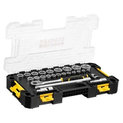 Image de STANLEY Coffret de Douilles STAKBOX L FMMT98103 1 1/2&quot; Jeu 26 Pièces FATMAX