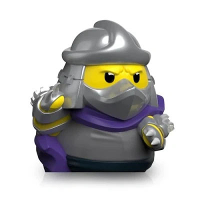 Image de TUBBZ First Edition Shredder Figurine de Canard en Caoutchouc Vinyle Produit Officiel Teenage Mutant Ninja Turtles Jeux vidéo d&#039;action, TV et Films