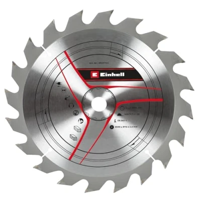 Image de kwb by Einhell lame de scie aux carbures tungstène (Ø 200 x 16 mm, 20 dents, pour circulaire sur table TC TS 820 Einhell)