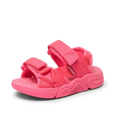 Image de Bisgaard Louis Unisex Sandales de randonnée pour enfants, Taille: 34, Pink Textile