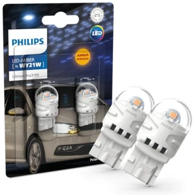 Image de Philips Ultinon Pro3100 LED lampe de signalisation automobile (WY21W amber)