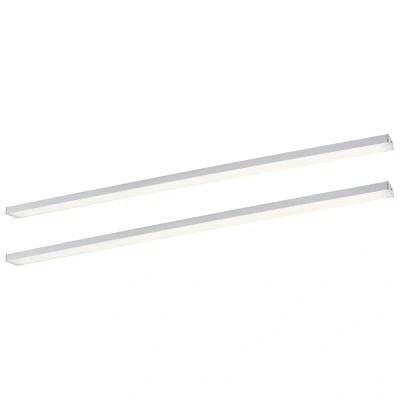 Image de Paulmann 98621 LED sous Meubles Inline 2x6W 550x26 mm 2x500lm 24 V Chrome Mat Tunable White, 12 W