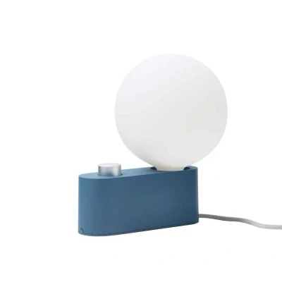 Image de Tala lampe à poser Alumina, Globe, dim to warm, bleu saphir