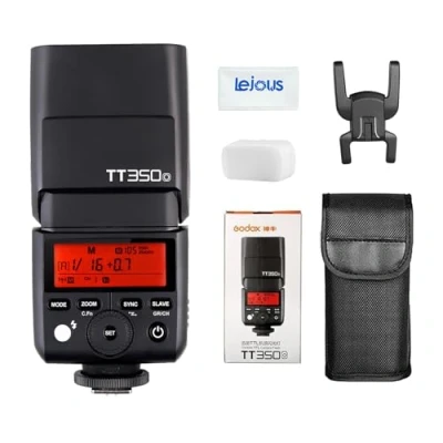 Image de Godox TT350o Mini Thinklite TTL Flash Speedlite 2.4G HSS 1/8000s GN36 Compatible pour Olympus OMD E M5 Mark III M1 P15 M10II PL8 Panasonic G9 DMC GX85 G7 GF1 LX100