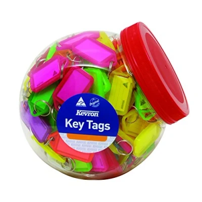 Image de Kevron Clicktab Keyring Tub 150 Asst