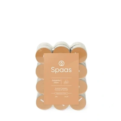 Image de Spaas Bougies Chauffe plats Parfumées block pack x24 4,5h Delightful Dawn
