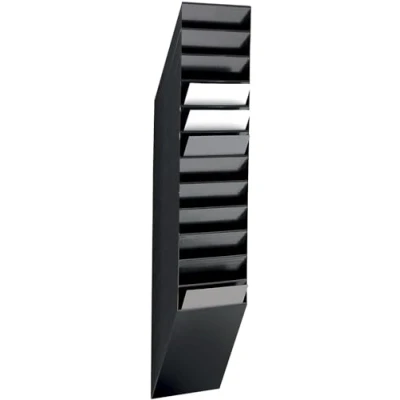 Image de Durable Flexiboxx Présentoir Mural 12 A4 Portrait Noir