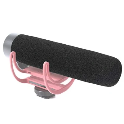 Image de Bonnette en Mousse Professionelle pour Réduire Le Bruit du Vent Microphone Rode VideoMic Go par YOUSHARES