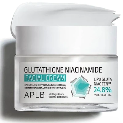 Image de APLB Crème Visage Glutathion Niacinamide 55ml