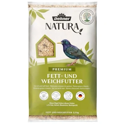 Image de Dehner Natura, Graisse pour Oiseaux Sauvages et Doublure Douce, (2,5 kg)