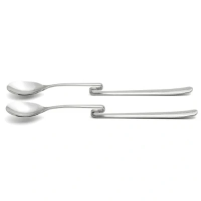 Image de Weis 14922 Cuillère à Confiture Acier Inoxydable Argent 21,5 x 3 2 cm Set de