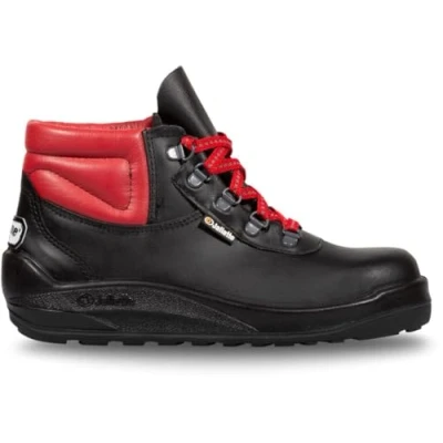 Image de JALLATTE Chaussures de sécurité Hautes Noire et Rouge JALTARMAC SAS S3 Hi HRO SRC 41 Noir/Rouge