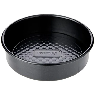 Image de PRESTIGE 54011 Inspire Moule à manqué Rond Acier Noir 19 x 5 cm