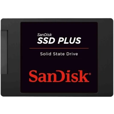 Image de SanDisk SSD PLUS 240 GB Sata III 2.5 Inch Internal SSD, Up to 530 MB/s, Black, Disque