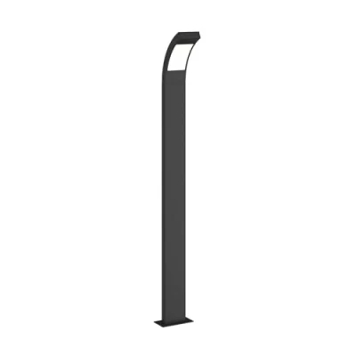 Image de LED Eclairage Exterieur Juvia (Moderne) en Noir Aluminium (1 lampe,à), Luminaire Exterieur, Lampe Jardin, Borne Lumineuse