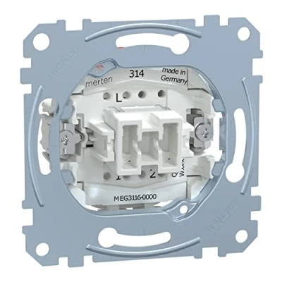 Image de Schneider Electric Merten Interrupteur va et vient, Insert MEG3116 0000