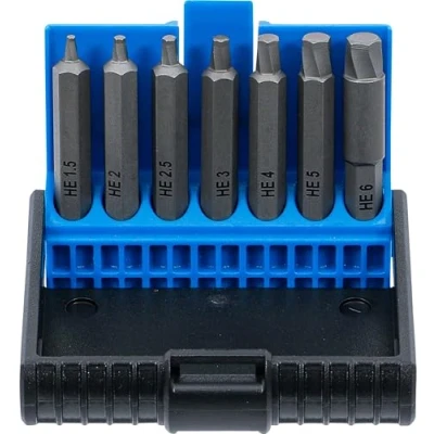 Image de BGS 5289 Jeu d&#039;extracteurs de vis pour six pans intérieurs défectueux 1,5 6 mm 7 pièces