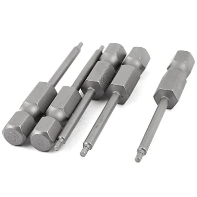 Image de sourcingmap Queue HEXAGONALE 1/4 pouce 1,5 mm A TETE de 5 embouts tournevis magnétiques
