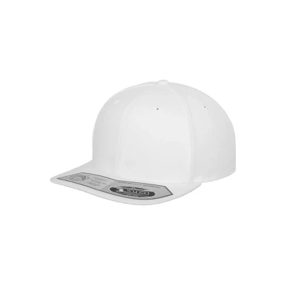 Image de Flexfit Mixte 110 Fitted Snapback White One Size Casquette, Blanc, Taille Unique