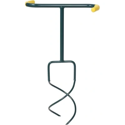 Image de Leborgne, Aérateur de Compost Aérocompost Naturovert, Écologique et Ergonomique, Vert, Dents profilées, Idéal pour mélanger Le Compost, accélérer processus décomposition diminuer Les odeurs