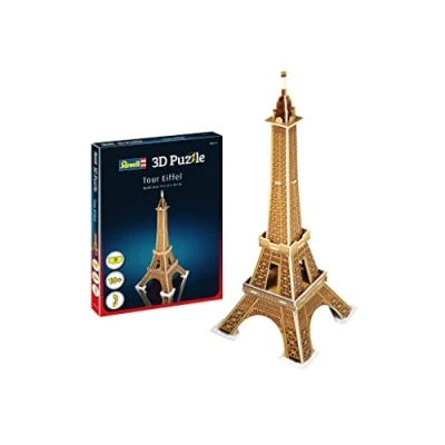 Image de Revell 3D Puzzles Mini Eiffel 00111 Tour Puzzle 3D, 00111, Originale, Centre
