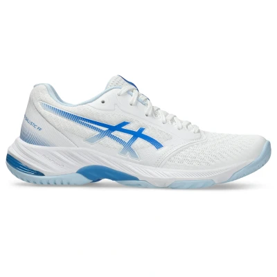 Image de Asics Netburner Ballistic 3 Chaussures de volley, Femme, Taille: 42.5, White/blue coast Tissu / matière synthétique