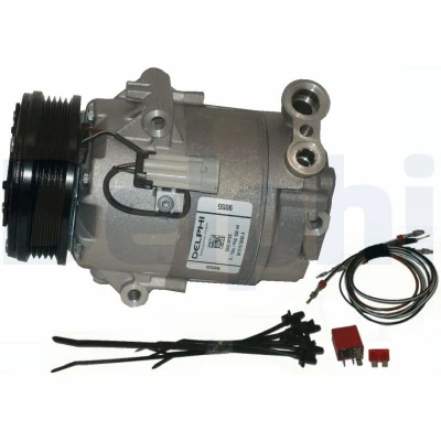 Image de DELPHI TSP0155458 compresseur De Climatisation 6CVC13 PAG 46 avec huile OPEL: Zafira B, Astra H 3/5 portes, Caravan