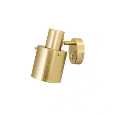 Image de Globen Lighting Applique murale Clark 1 Laiton brossé