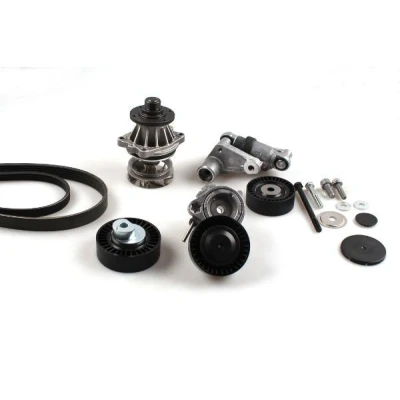 Image de Pompe à eau+Jeu de courroie trapézoïdale nervures HEPU PK04721