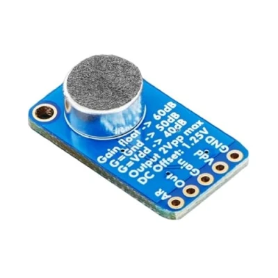 Image de Adafruit Amplificateur de Microphone à électret MAX9814 avec contrôle Automatique du Gain [ADA1713]