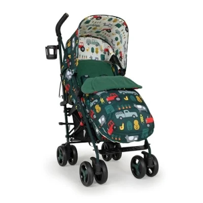 Image de COSATTO WOOSH 3 Poussette Canne de la naissance à environ 4 ans (max. 25 kg), Compacte et Ergonomique, Pliage facile une main, Pousette avec Poignée Télescopique