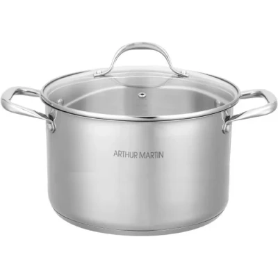 Image de AM1022 Arthur Martin Marmite 36 cm avec couvercle Acier Inoxydable Tous feux dont induction