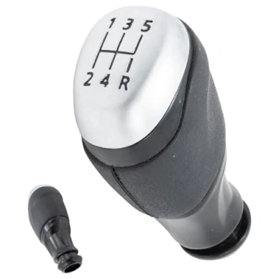 Image de FINAO AUTOPARTS® Pommeau Levier de 5 vitesses Noir pour Renault Clio V