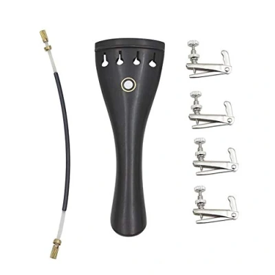 Image de Bnineteenteam Cordier 3 en 1 ébène avec Cordes, accordeurs précis, Ensemble de pièces Rechange pour Violon