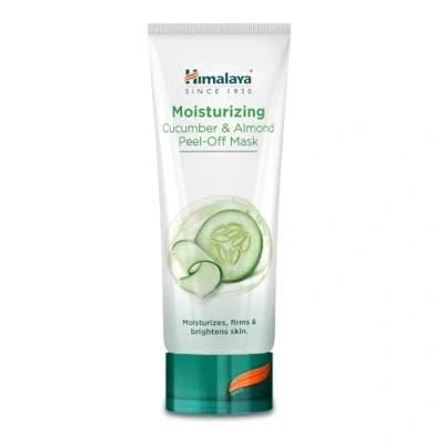 Image de Himalaya Moisturizing Cucumber and Almond Peel off Mask With Fruit AHA Acids Antioxidants Cleansing Face Brightens tones the skin 75ml