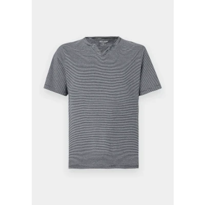Image de Jack &amp; Jones Jjesplit NECK Stripe TEE Tshirt imprimé, Homme, Taille: Large, Cloud dancer