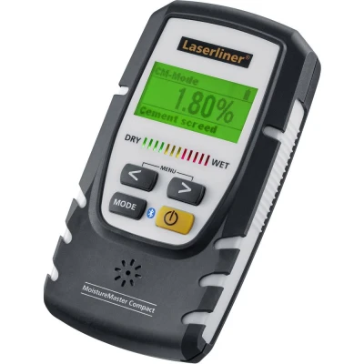 Image de Umarex 082.334A Laserliner MoistureMaster Compact Plus Humidimètre pour 56 bois et 6 types de matériaux construction