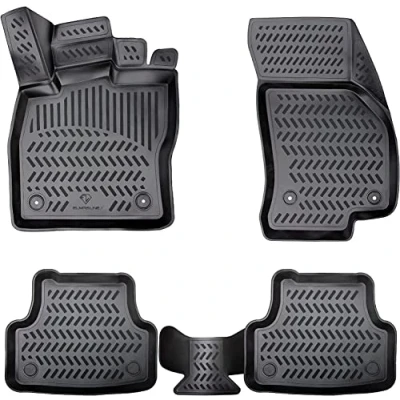 Image de ELMASLINE Tapis en caoutchouc 3D pour Renault AUSTRAL 2022 2024 convient uniquement 1.2 Mildhybrid &amp; E Tech Full Hybrid Attention : ne pas aux modèles 1.3 Accessoires